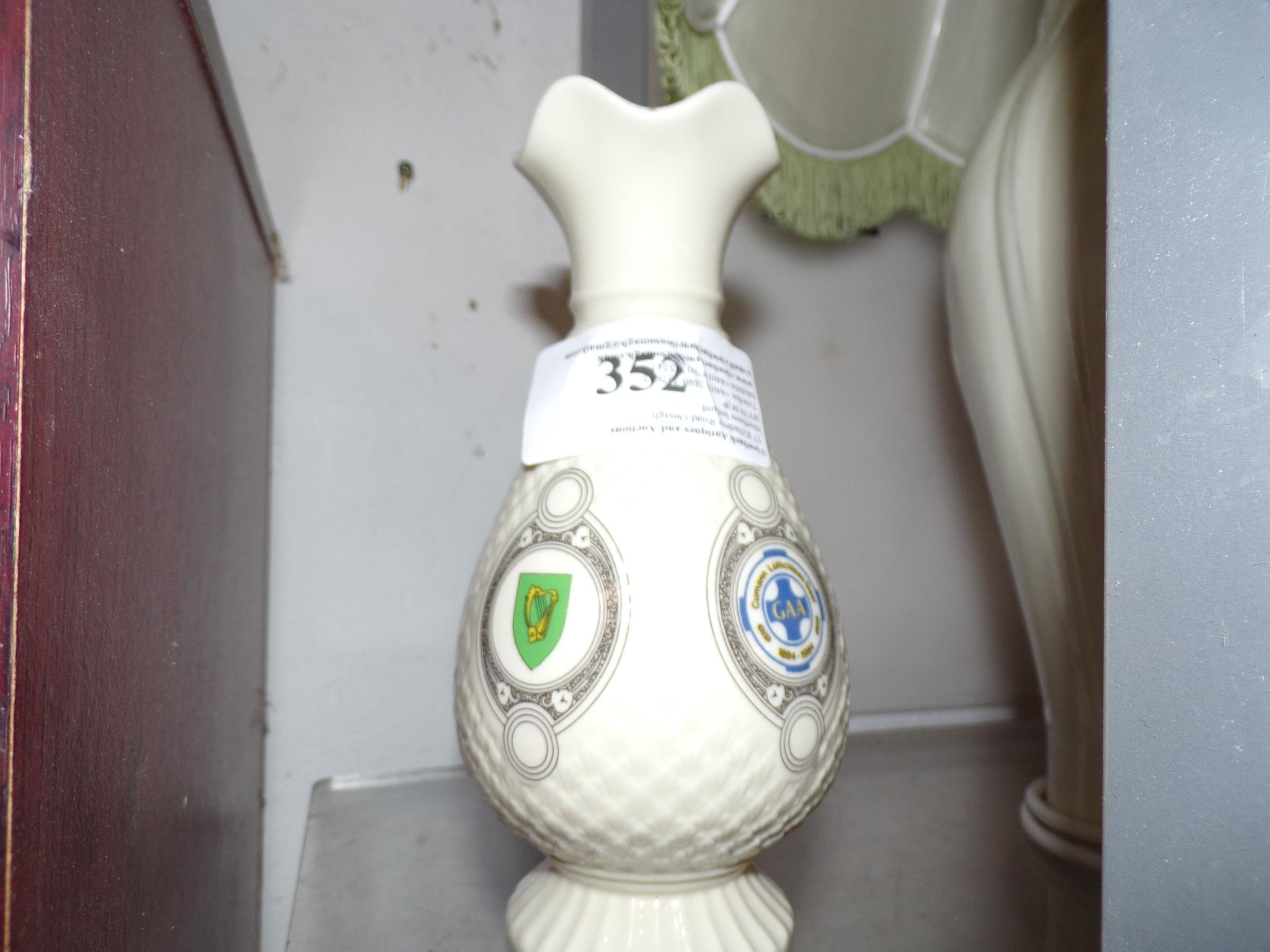 BELLEEK GAA VASE