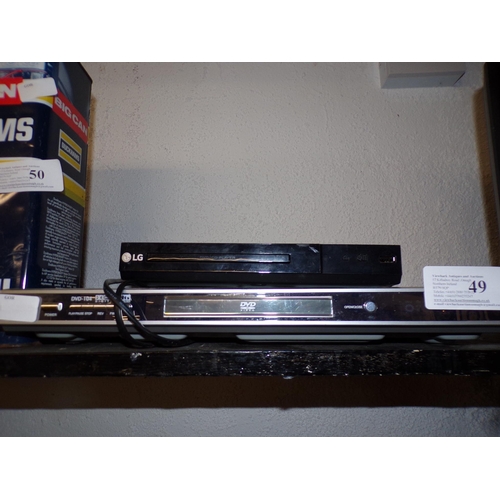 49 - 2 DVD PLAYERS*