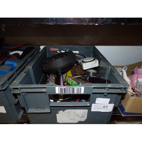 61 - BOX - TOOLS ETC.