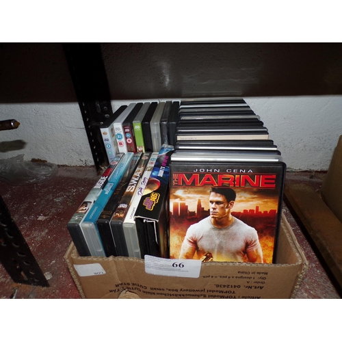 66 - BOX - DVDs