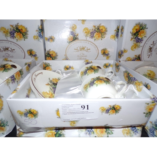 91 - LEONARDO COLLECTION CUP & SAUCER SET No.2