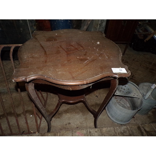 30 - EDWARDIAN OCC. TABLE