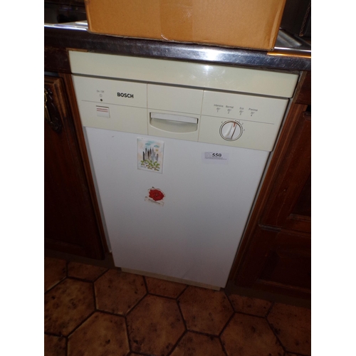 550 - BOSCH DISHWASHER*