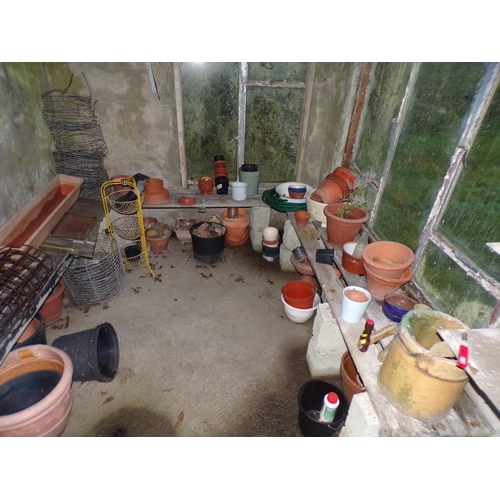 57 - CONTENTS OF POTTING SHED AS ONE LOT