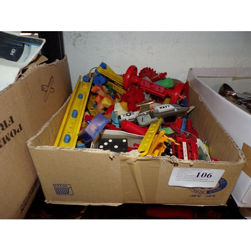 106 - BOX - TOYS ETC.