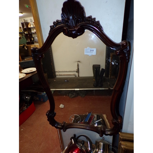 155 - ORNATE FRAMED MIRROR