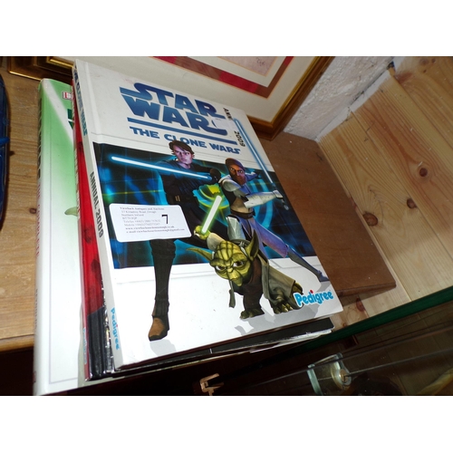 7 - SELECTION OF STAR WARS BOOKS