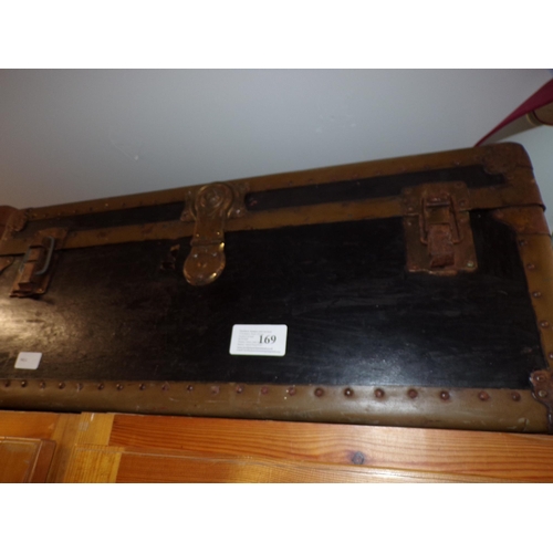 169 - STEAMER TRUNK