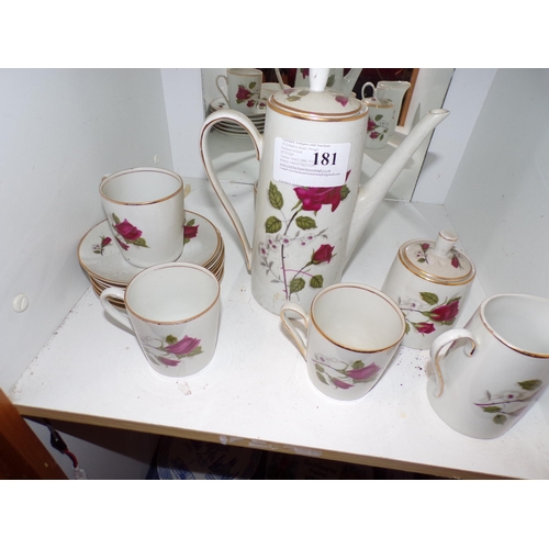 181 - POLISH PART TEA SET