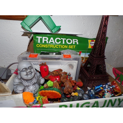 2 - BOX - TRACTOR CONSTUCTION SET ETC.