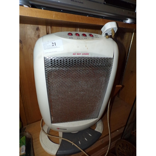 21 - HALOGEN HEATER*