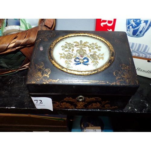 72 - VIC. JEWELLERY BOX