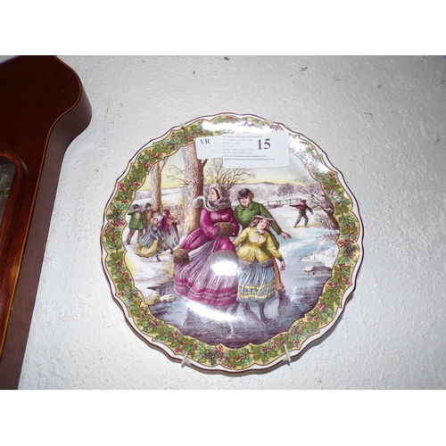 15 - SPODE WALL PLATE