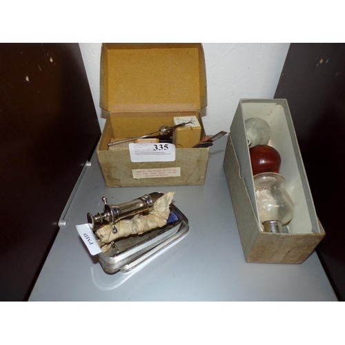 335 - VINTAGE MEDICINE INJECTION KIT