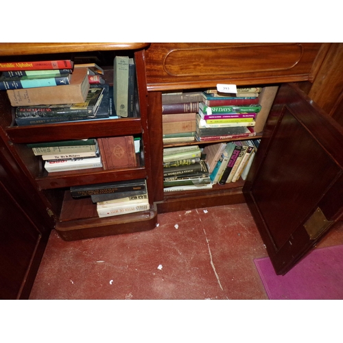 393 - ALL BOOKS IN BOTTOM BOOKCASE (SOME IRISH INTEREST)