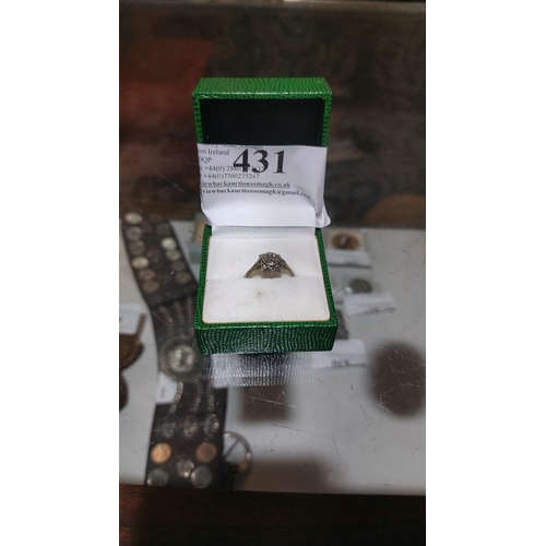 431 - SILVER RING 1 (3g)