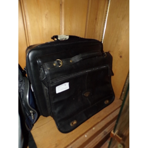 1 - 2 LEATHER TRAVEL BAGS