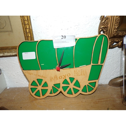 20 - ACHILL ISLAND CARAVAN CLOCK