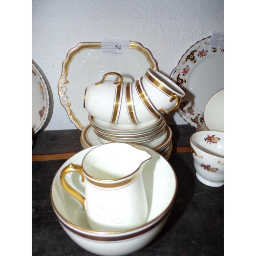 54 - HANCOCK'S CHINA PART TEA SET