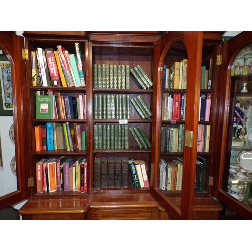 578 - ALL BOOKS ON TOP SECTION OF BOOKCASE INC SOMEOF ULSTER & IRISH INTEREST