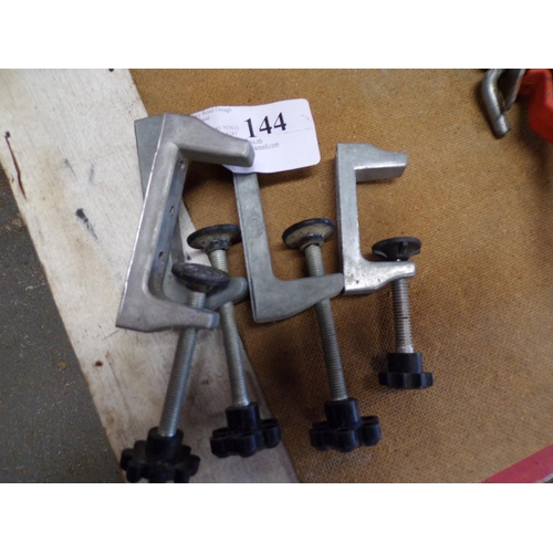 144 - ALLOY G-CLAMPS