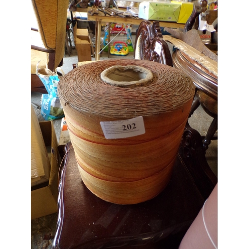 202 - LARGE ROLL OF LINEN NET THREAD