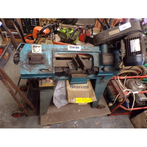 CLARKE METAL CUTTING BAND SAW*