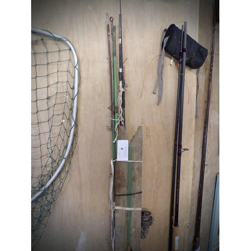 9 - BUNDLE OF FISHING RODS 2