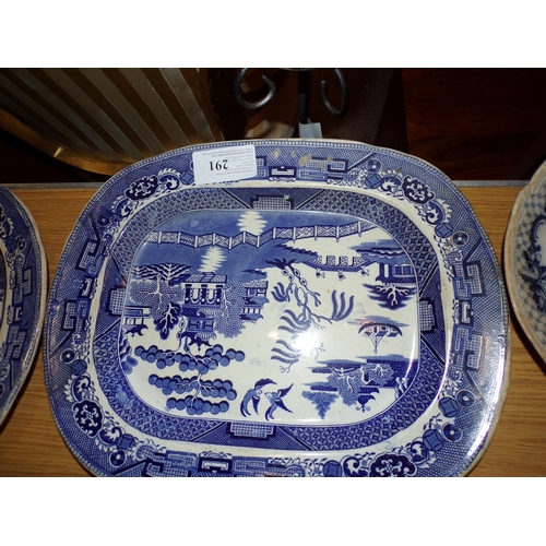 291 - STAFFORDSHIRE W.P. PLATTER 1