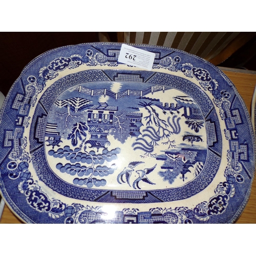 292 - STAFFORDSHIRE W.P. PLATTER 2