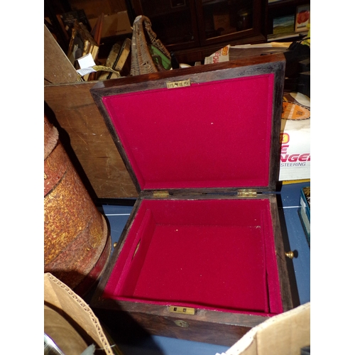 313 - VICTORIAN STORAGE BOX