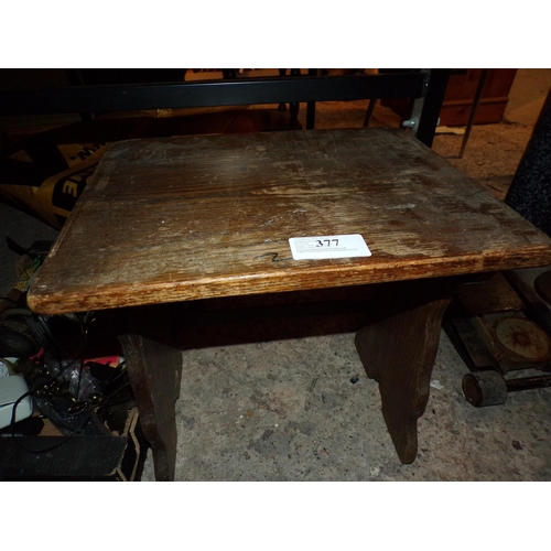 377 - LOW OCCASIONAL TABLE