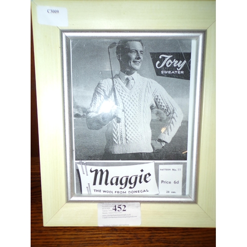 452 - MAGGIE DONEGAL ADVERT