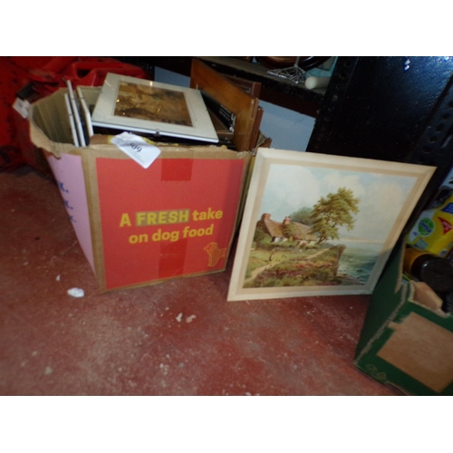 509 - BOX - PICTURE/PHOTOGRAPH FRAMES