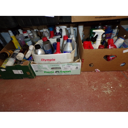 535 - 3 BOXES - CAR CARE PRODUCTS