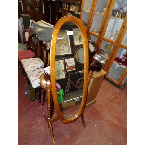 560 - MODERN CHEVAL MIRROR