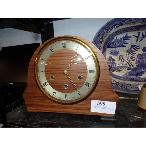 599 - WESTMISNTER MANTEL CLOCK