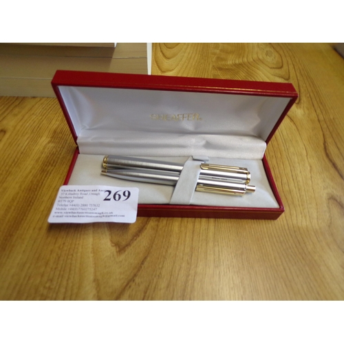 269 - SHEAFER PRESENTATION PEN SET