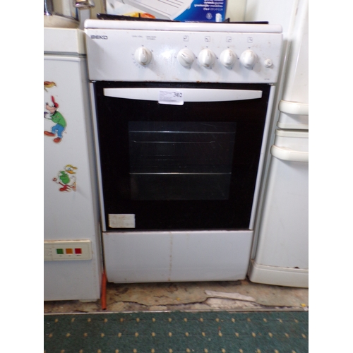 302 - BEKO GAS COOKER*