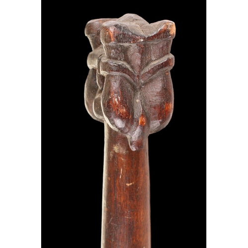 630 - A RARE AND LONG MĀORI PADDLE 'HOE' NEW ZEALAND, LATE 18TH/EARLY 19TH CENTURY Of good colour and pati... 