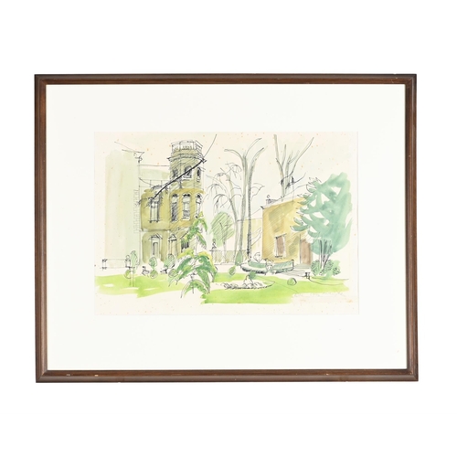 12 - λ TEDDY MILLINGTON-DRAKE (BRITISH 1932-1994)ESTE Watercolour and ink Signed, titled and dated 1903 (... 