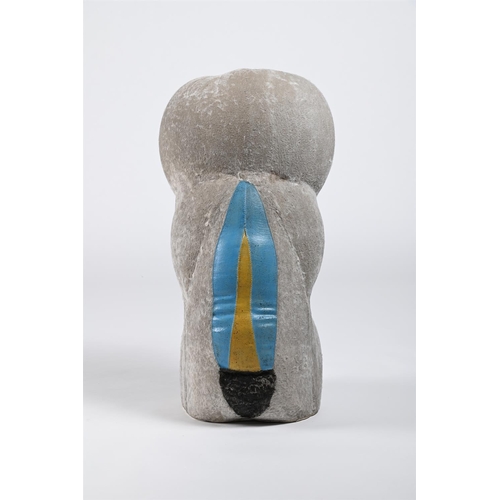 126 - † GAVIN KENYON (AMERICAN B.1980)UNTITLED, 2013Concrete, fur, pigment83.8 x 43.2cm (32 x 17 in.)Measu... 