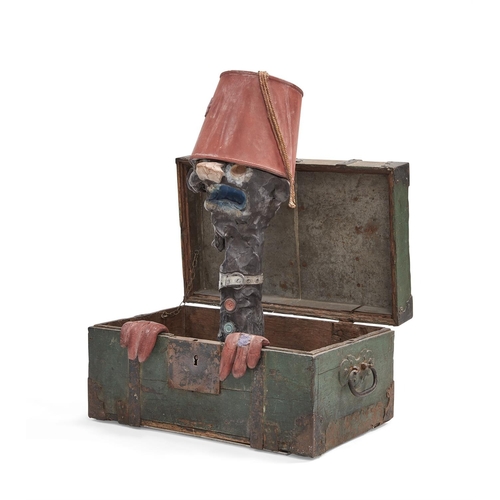 220 - λ UWE HENNEKEN (DANISH B. 1974)V.O.T.E. 31-2, 2007Painted bronze and wood 60 x 47.5 x 36cm (23½ x 18... 