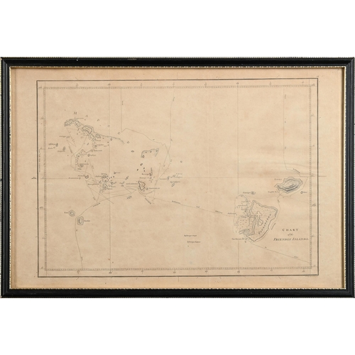 323 - SEVEN ASSORTED FRAMED PRINTS OF MAPS OF SOUTH SEA ISLANDSMOSTLY 19TH CENTURY RESTRIKESassorted sizes... 