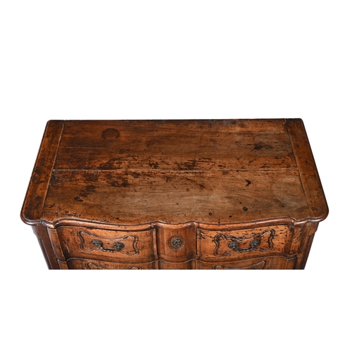 342 - A LOUIS XV WALNUT COMMODEPROBABLY PROVENCE, THIRD QUARTER 18TH CENTURY86cm high, 118cm wide , 62cm d... 