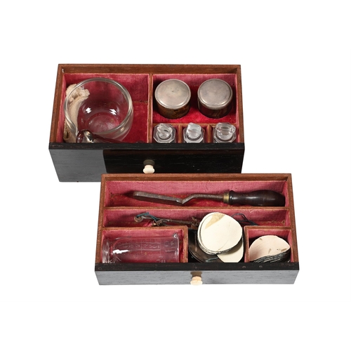 460 - Y A GEORGE IV BRASS MOUNTED ROSEWOOD APOTHECARY OR MEDICINE BOX TERRY AND DUTTON, BATH, CIRCA 1825 W... 