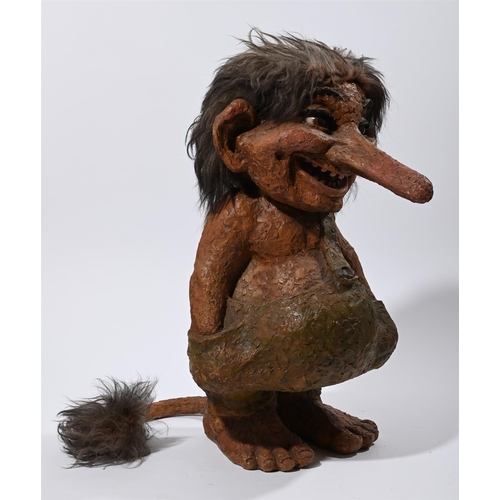 764 - A LARGE NYFORM TROLLNORWEGIAN, MODERNModel N218approximately 75cm high, 57cm wideThis troll is nickn... 