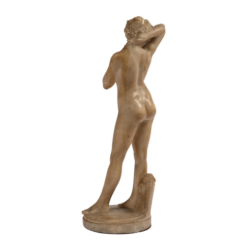 12 - NUDE FEMALE FIGURE SCULPTUREEARLY 20TH CENTURY43cm high