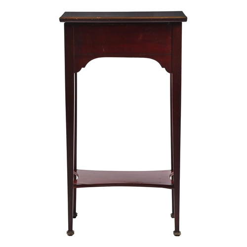 133 - A MAHOGANY AND BRASS MOUNTED SIDE OR OCCASIONAL TABLE FRENCH, LATE 19TH OR EARLY 20TH CENTURY With a... 