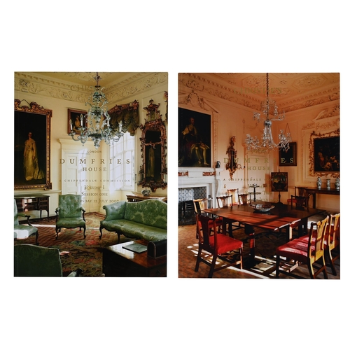 395 - Ɵ DUMFRIES HOUSE, A CHIPPENDALE COMMISSION, 2007 CHRISTIE'S CATALOGUE, TWO VOLUMESPLEASE NOTE: ALL L... 